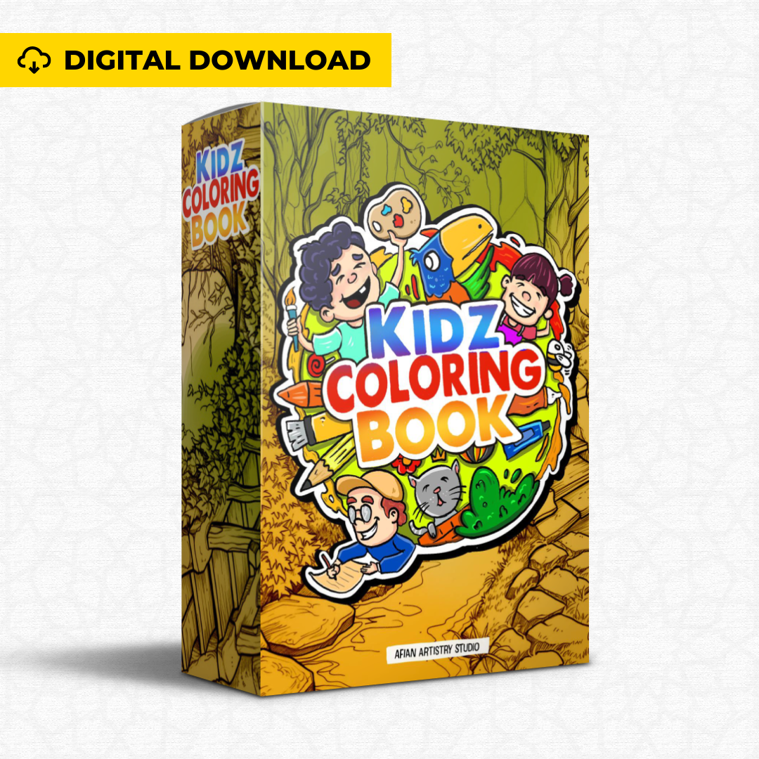 Magical Coloring Book! Printable for Kids.